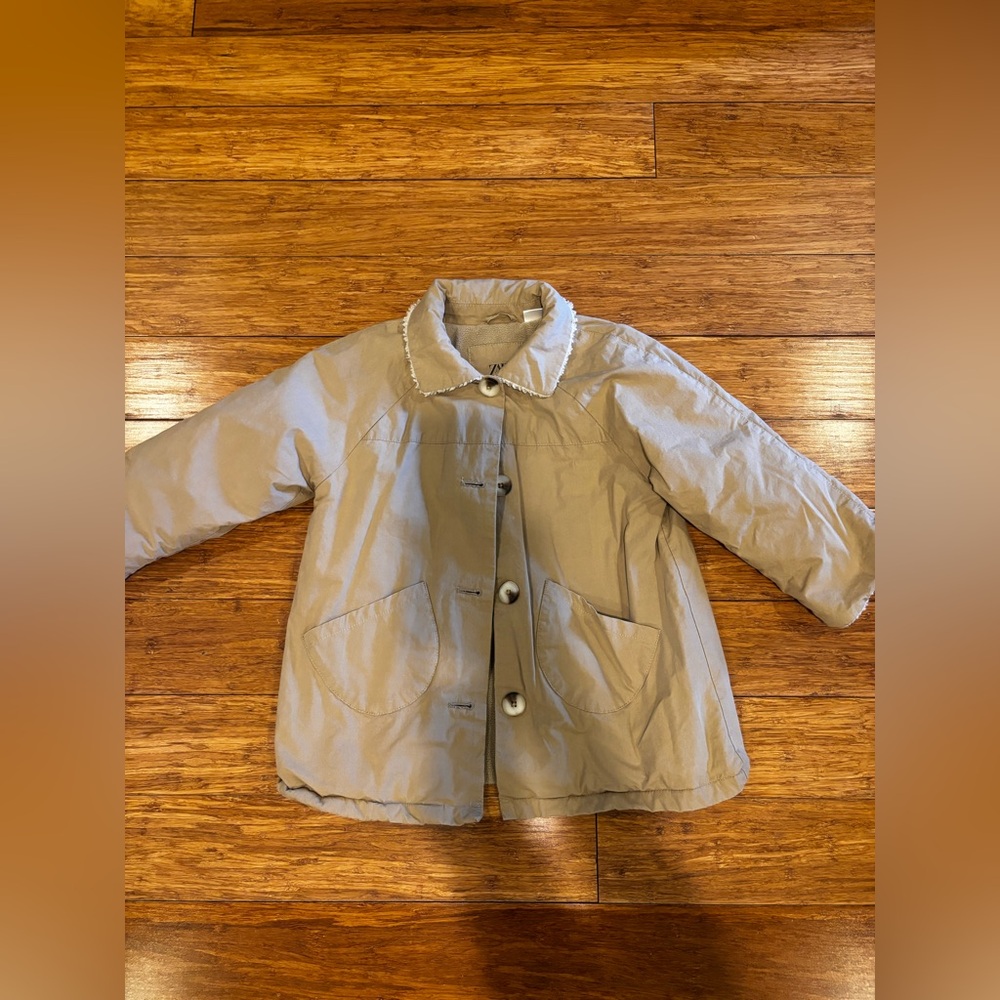 Kids Zara lined long jacket